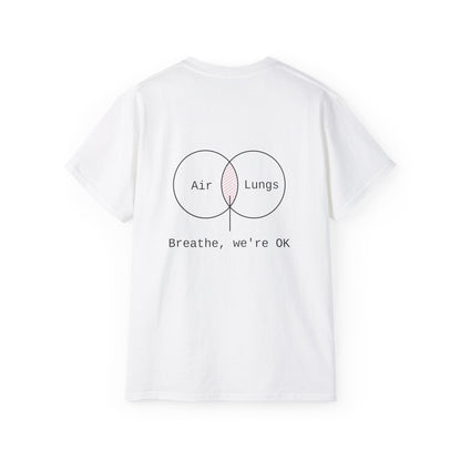 Breathe, we're Ok T-shirt