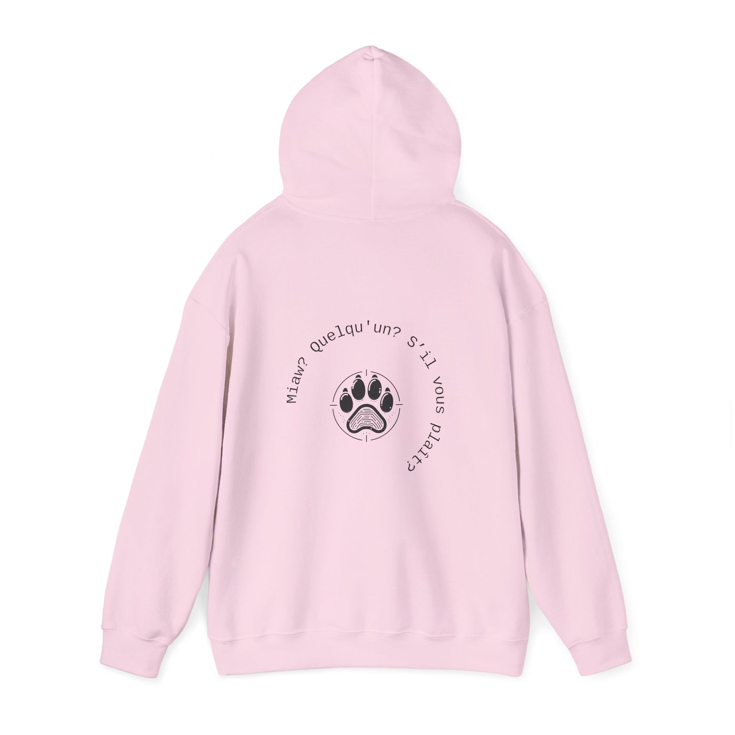 Miaw? Quelqu'un? S’il vous plaît? Hoodie