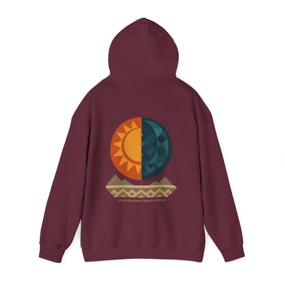 Trouve la lumière dans le solstice Hoodie