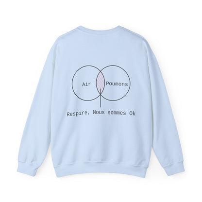 Respire, Nous sommes Ok Crewneck