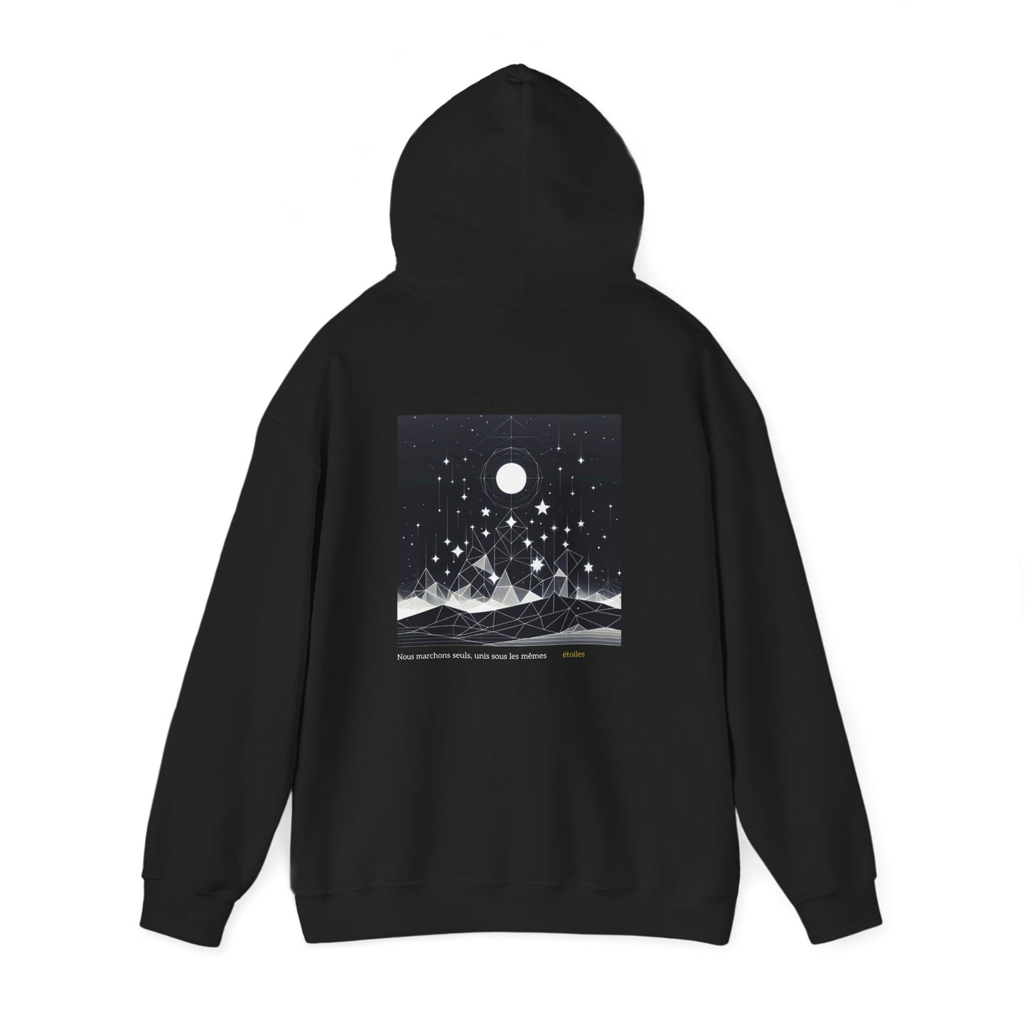 Nous marchons seuls, unis sous les mêmes étoiles Hoodie