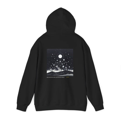 Nous marchons seuls, unis sous les mêmes étoiles Hoodie