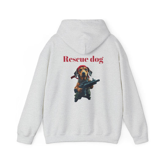 Rescue dog. Hoodie
