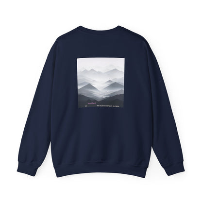 Le brouillard est ta force intérieure au repos Crewneck