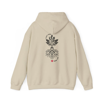 Plant peace, Grow love Hoodie