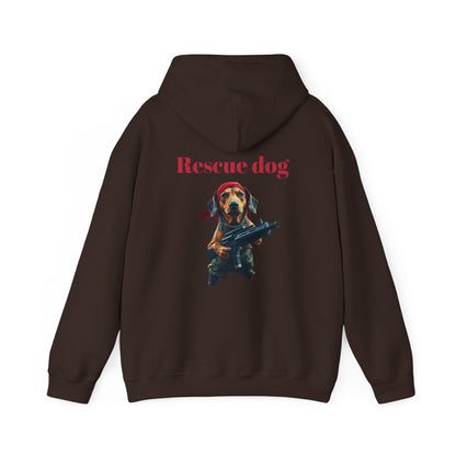 Rescue dog. Hoodie